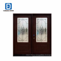 Fangda high quality novel double door designs for houses